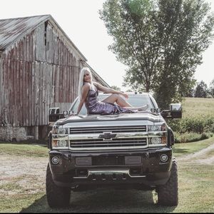 Purple sparkly mermaid style dress